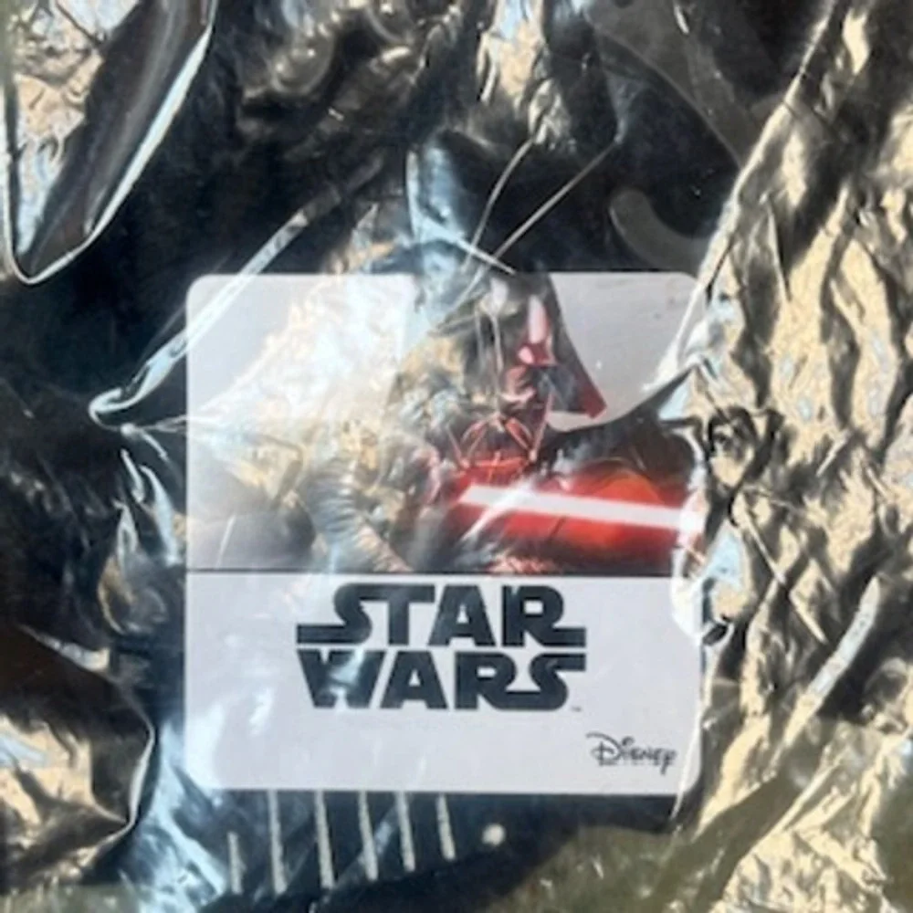 Star Wars Darth Vader Black Slippers M 7-8 Youth Child‎ Cozy Indoor Shoes